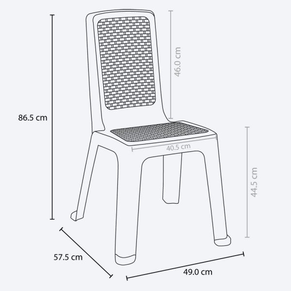 Silla Eterna Sin Brazos - Imagen 2