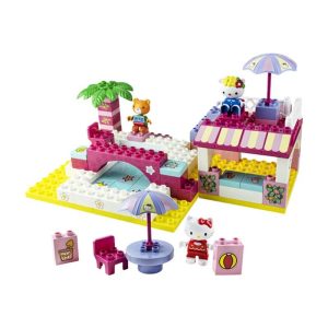 Bloques de Hello Kitty Piscina 87 Piezas