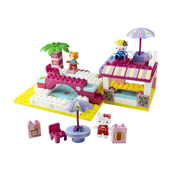 Bloques de Hello Kitty Piscina 87 Piezas
