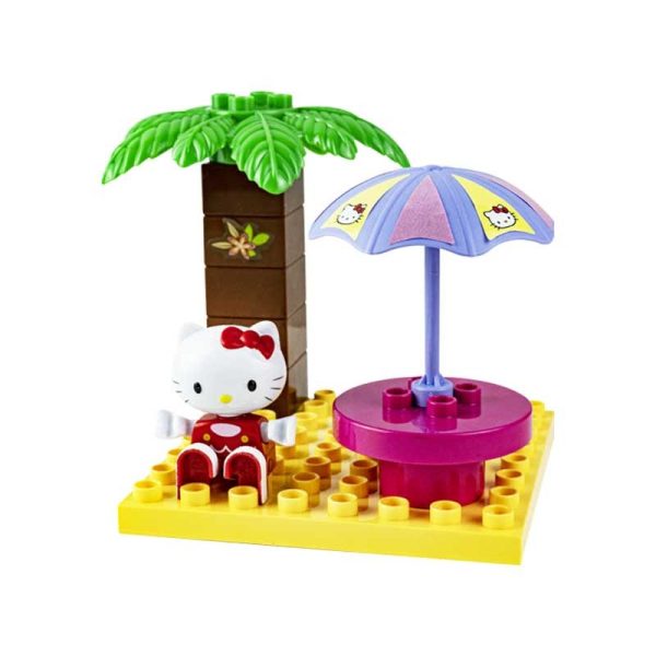 Bloques de Hello Kitty Terraza 14 Piezas - Imagen 3