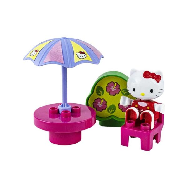 Bloques de Hello Kitty Terraza 14 Piezas - Imagen 2