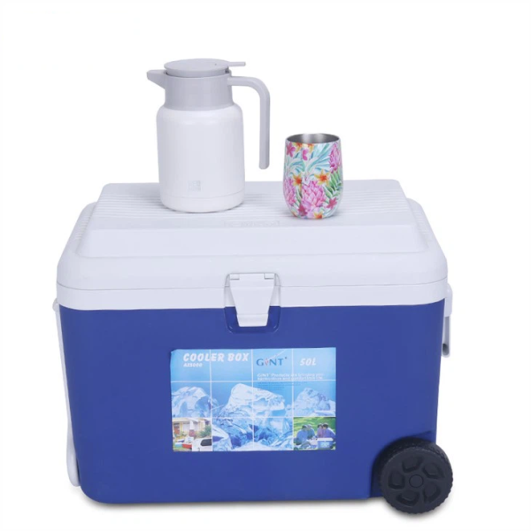 Cooler Rectangular  C/Rueda 50 Lt - Imagen 2