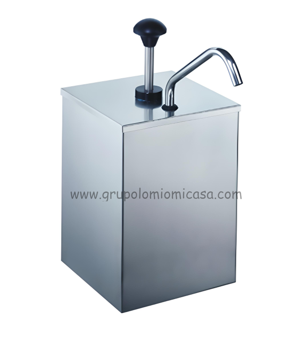 Dispensador de Salsa Acero 1 Boquillas