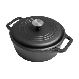 Olla Hierro Fundido / Tapa de Hierro 24 cm