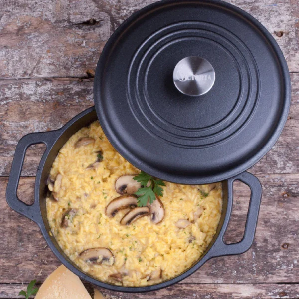 Olla Hierro Fundido / Tapa de Hierro 24 cm - Imagen 4