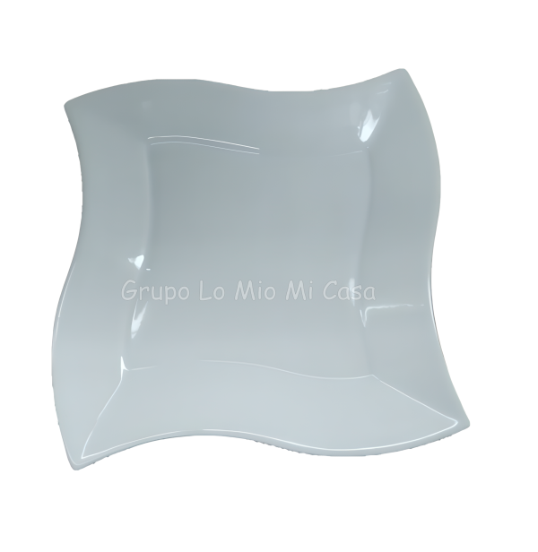 Plato Tendido Loza 8"