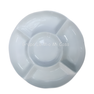 Fuente Loza Redondo 29 Cm C/5 Divisiones