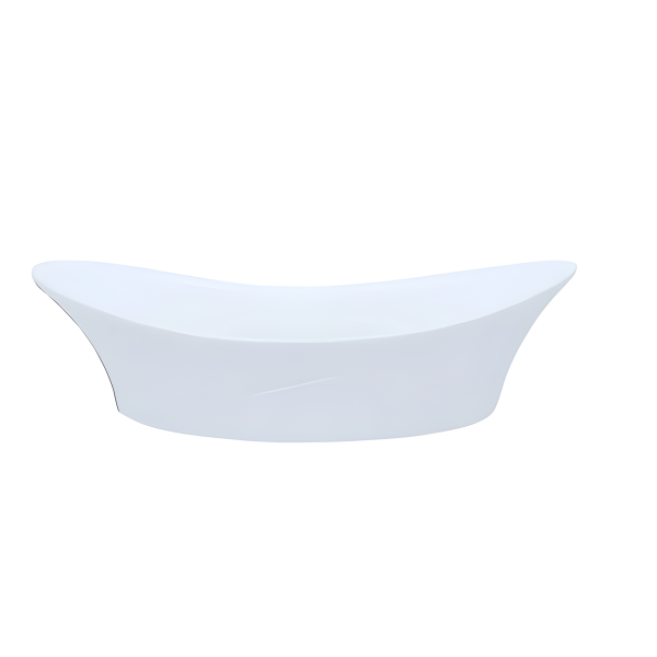 Fuente de Loza Ovalada Hondo  11.5" Blanco - Imagen 2