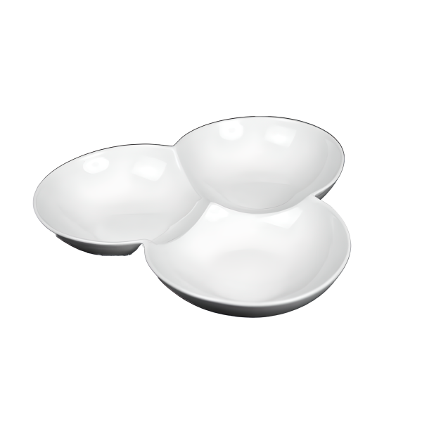 Plato Irregular C/3 Divisiones