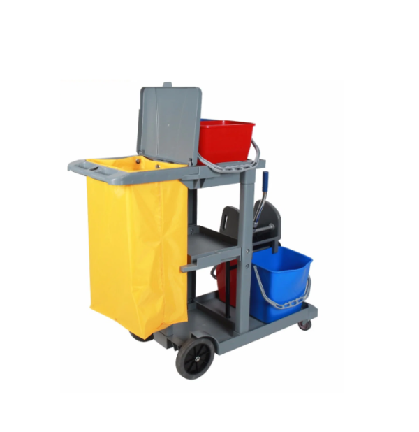 Carrito Para Limpieza Con Tapa - Imagen 2