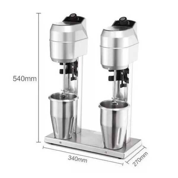 Maquina Electrica para Milkshake con 2 Vasos - Imagen 2