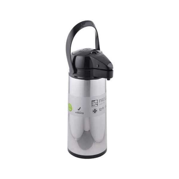 Termo 1.9 Lt Sifon Acero Inoxidable Brillante - Facusa - Imagen 2
