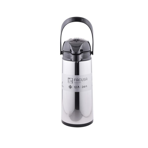 Termo 1.9 Lt Sifon Acero Inoxidable Brillante - Facusa